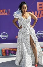 REMY MA at BET Awards in Los Angeles 06/24/2018