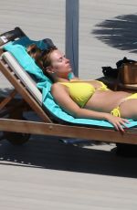 RHIAN SUDGEN in Bikini at a Pool in Ibiza 06/17/2018