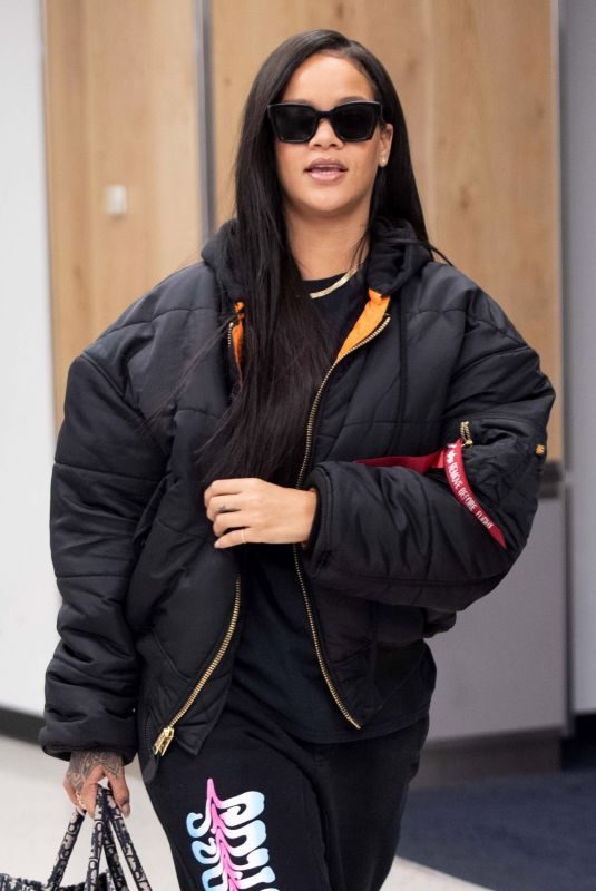 RIHANNA at JFK Airport in New york 06/07/2018
