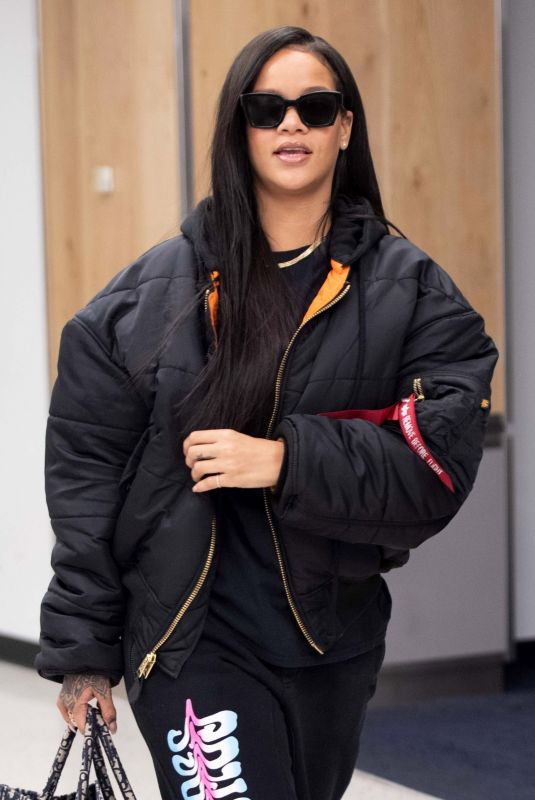 RIHANNA at JFK Airport in New york 06/07/2018