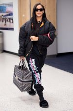 RIHANNA at JFK Airport in New york 06/07/2018