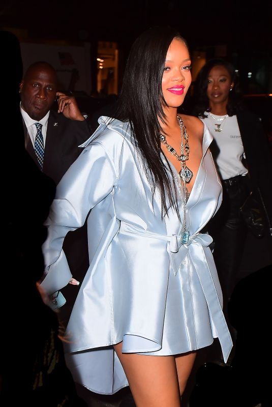 RIHANNA Night Out in New York 06/06/2018