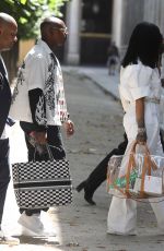 RIHANNA Out and About in Paris 06/21/2018
