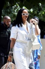 RIHANNA Out and About in Paris 06/21/2018