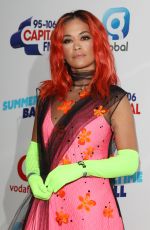 RITA ORA at Capital Radio Summertime Ball 2018 in London 06/09/2018