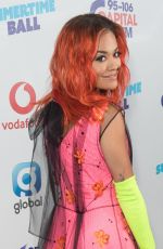 RITA ORA at Capital Radio Summertime Ball 2018 in London 06/09/2018