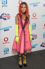 RITA ORA at Capital Radio Summertime Ball 2018 in London 06/09/2018