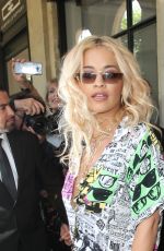 RITA ORA at Louis Vuitton Show at Paris Fashion Week 06/21/2018