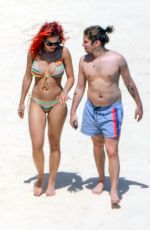 RITA ORA in Bikini at a Beach in Tuscany 06/06/2018