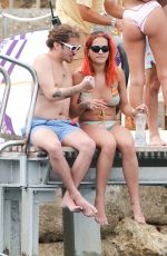 RITA ORA in Bikini at a Beach in Tuscany 06/06/2018
