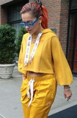 RITA ORA Leaves Bowery Hotel in New York 06/13/2018