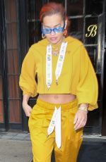 RITA ORA Leaves Bowery Hotel in New York 06/13/2018