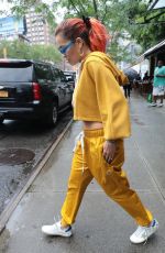 RITA ORA Leaves Bowery Hotel in New York 06/13/2018