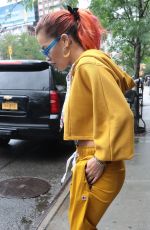 RITA ORA Leaves Bowery Hotel in New York 06/13/2018