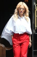 RITA ORA Leaves Bowery Hotel in New York 06/19/2018