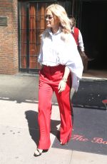 RITA ORA Leaves Bowery Hotel in New York 06/19/2018