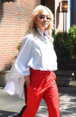 RITA ORA Leaves Bowery Hotel in New York 06/19/2018