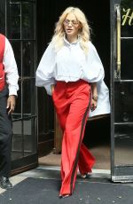 RITA ORA Leaves Bowery Hotel in New York 06/19/2018