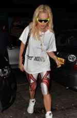 RITA ORA Leaves Mr Chow in London 06/22/2018