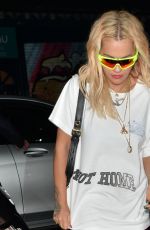 RITA ORA Leaves Mr Chow in London 06/22/2018