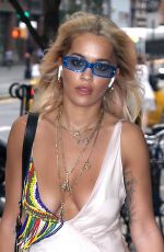RITA ORA Out in New York 06/18/2018