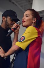 RITA ORA Performs at 10th Annual 93Q Summer Jam at Papermill Island