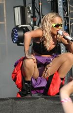 RITA ORA Performs at a Concert in Dublin 06/24/2018