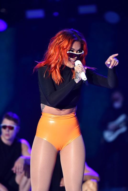 RITA ORA Performs at Capital Radio Summertime Ball 2018 in London 06/09/2018