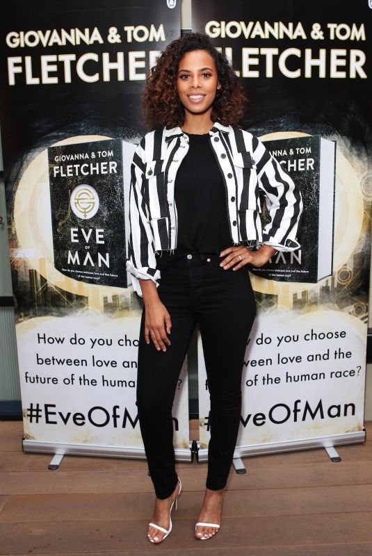 ROCHELLE HUMES at Eve of Man Bool Launch in London 05/31/2018