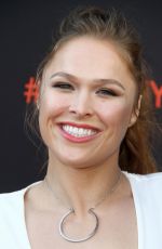 RONDA ROUSEY at WWE FYC Event in Los Angeles 06/06/2018
