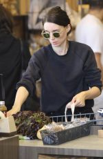 ROONEY MARA Shopping at Erewhon Market in Los Angeles 06/17/2018