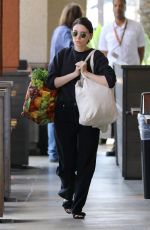 ROONEY MARA Shopping at Erewhon Market in Los Angeles 06/17/2018