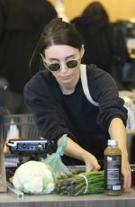 ROONEY MARA Shopping at Erewhon Market in Los Angeles 06/17/2018