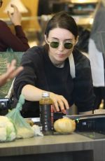 ROONEY MARA Shopping at Erewhon Market in Los Angeles 06/17/2018