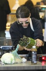 ROONEY MARA Shopping at Erewhon Market in Los Angeles 06/17/2018