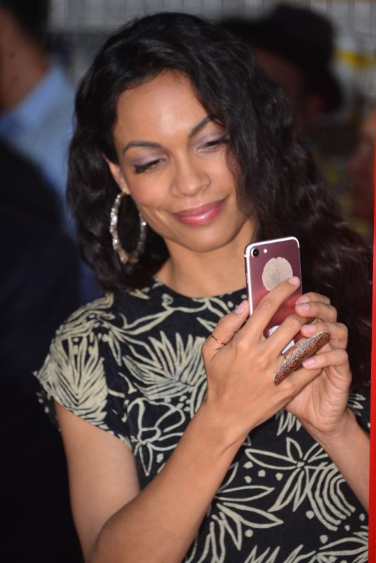 ROSARIO DAWSON at Medmen Abbot Kinney Store Opening in Venice 06/09/2018