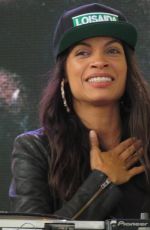 ROSARIO DAWSON at Rock Rubber 45s Premiere in Central Park in New York 06/25/2018