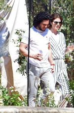 ROSE LESLIE and Kit Harington Out in Aberdeen 06/24/2018