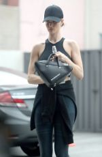 ROSIE HUNTINGTON-WHITELEY Leaves a Gym in West Hollywood 05/31/2018