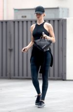ROSIE HUNTINGTON-WHITELEY Leaves a Gym in West Hollywood 05/31/2018