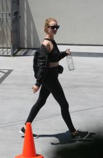 ROSIE HUNTINGTON-WHITELEY Leaves a Gym in West Hollywood 06/27/2018