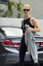 ROSIE HUNTINGTON-WHITELEY Leaves Body by Simone in Los Angeles 06/22/2018