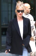 ROSIE HUNTINGTON-WHITELEY Out in New York 06/05/2018