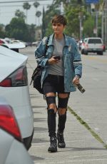 RUBY ROSE Hading to a Movie Studio in Los Angeles 06/17/2018