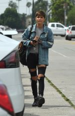 RUBY ROSE Hading to a Movie Studio in Los Angeles 06/17/2018