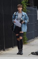 RUBY ROSE Hading to a Movie Studio in Los Angeles 06/17/2018