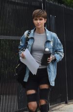 RUBY ROSE Hading to a Movie Studio in Los Angeles 06/17/2018