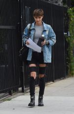 RUBY ROSE Hading to a Movie Studio in Los Angeles 06/17/2018