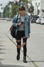 RUBY ROSE Hading to a Movie Studio in Los Angeles 06/17/2018