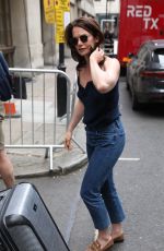 RUTH WILSON Arrives at BBC Studios in London 06/20/2018